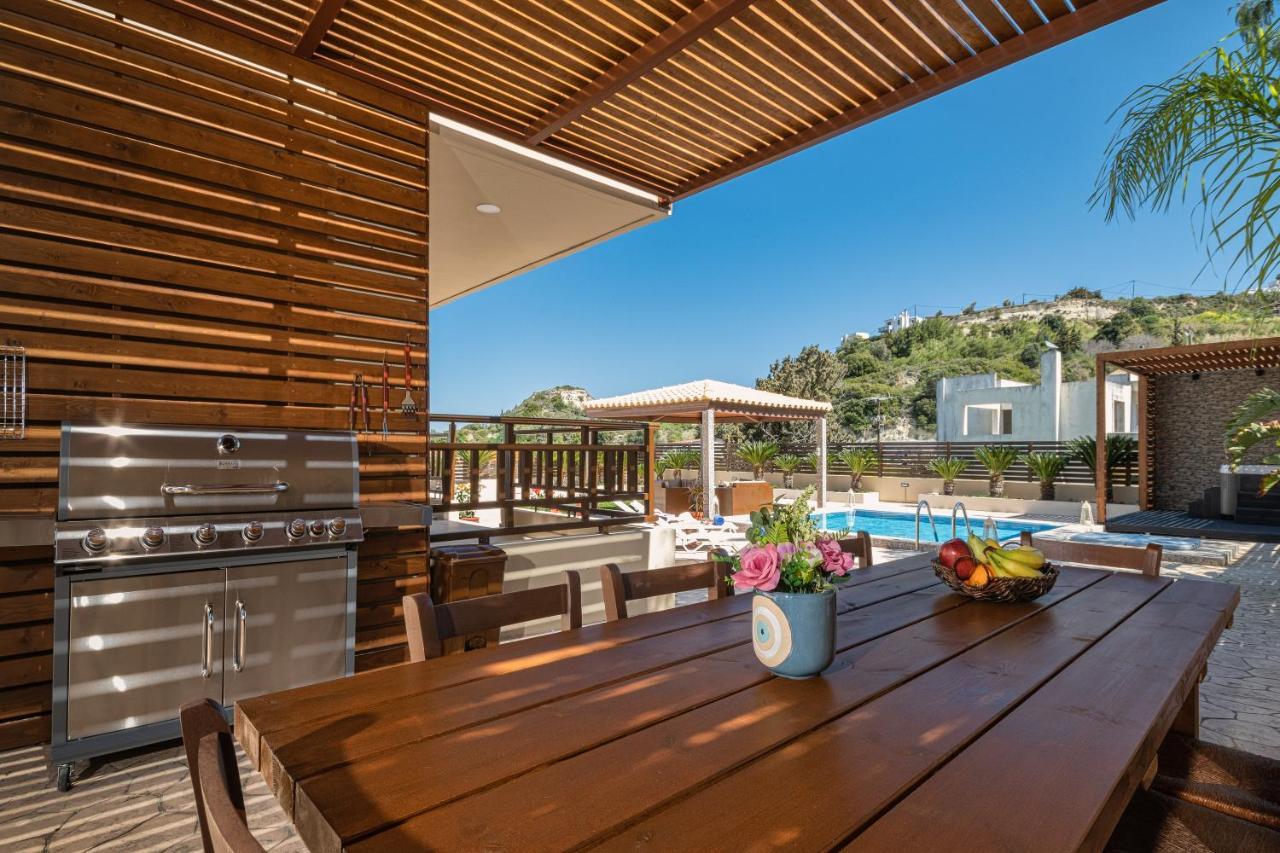 Maria'S Luxurious Villa In Koskinou Koskinou  Dış mekan fotoğraf